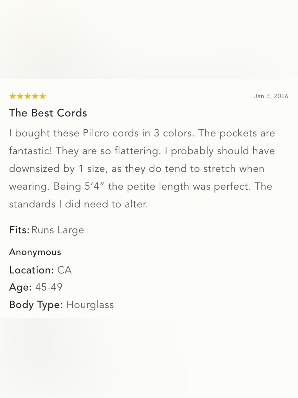NWT Size 27 - Rylan Cotton High-Rise Flare Jeans Pilcro: Corduroy (US$ 148) - Picture 8 of 16